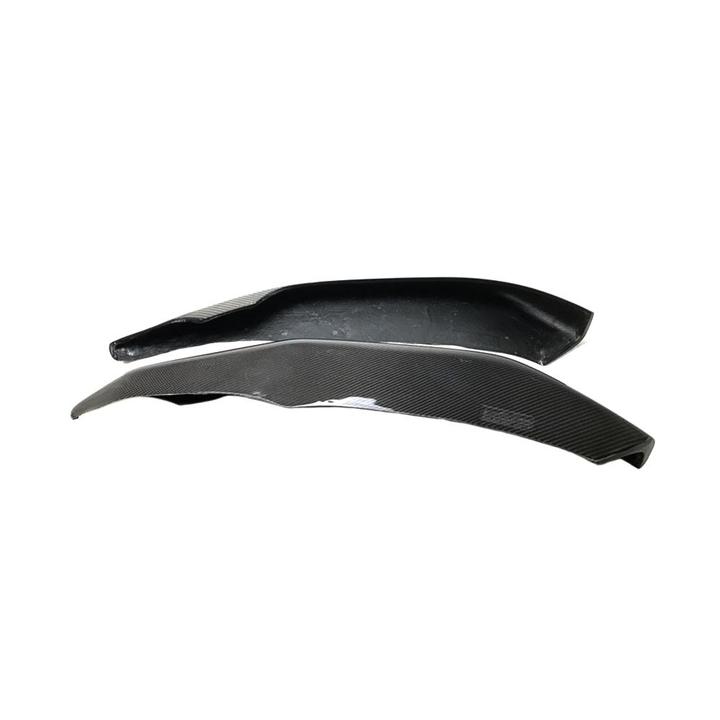 Carbon Fiber Front Flaps Splitter Aprons for BMW F20 118i 120i M Sport M135i 2015 2018