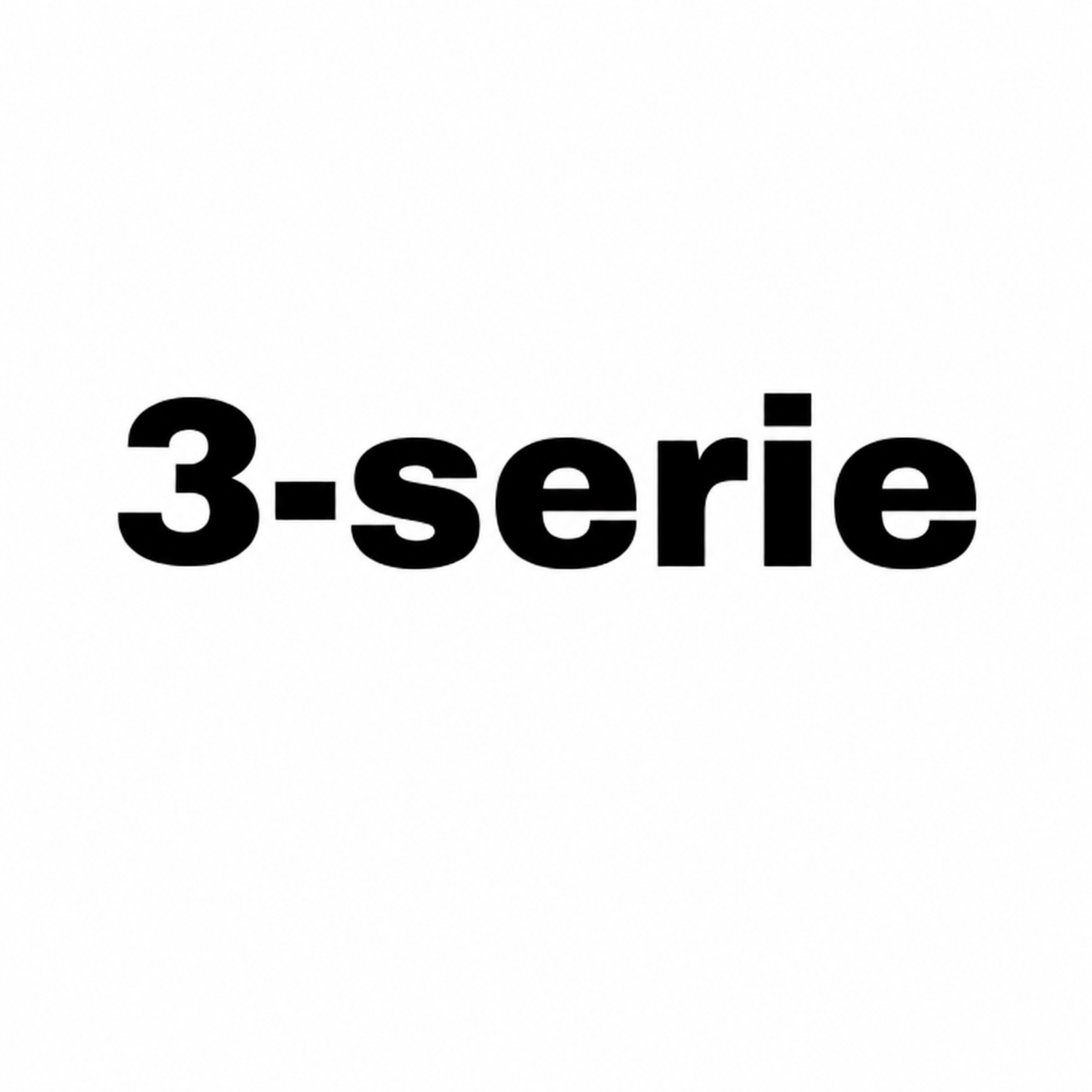 BMW 3-serie