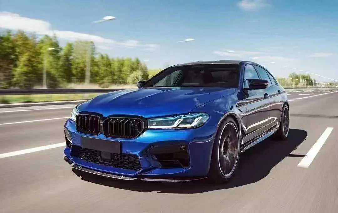 Bmw m5, f90, Tredelad frontläpp i kolfiber