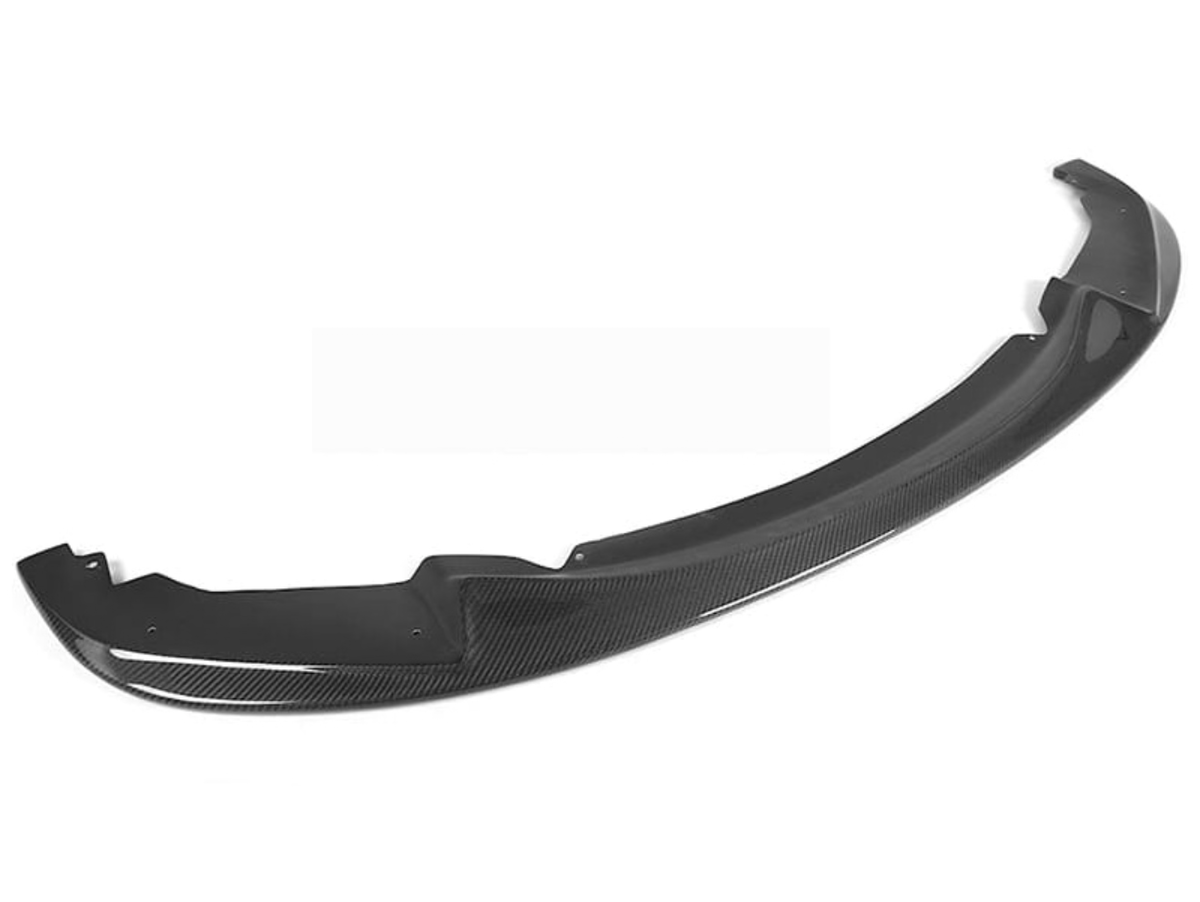 BMW F20 1-serie kolfiber frontläpp framifrån